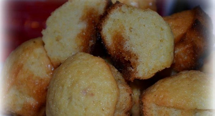 Кексы кис-кис с конфетой ириской