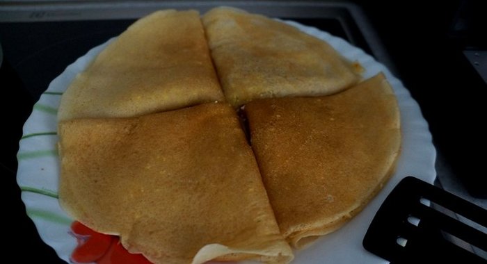 Блины на сыворотке без яиц