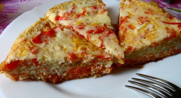 Овощная запеканка в мультиварке