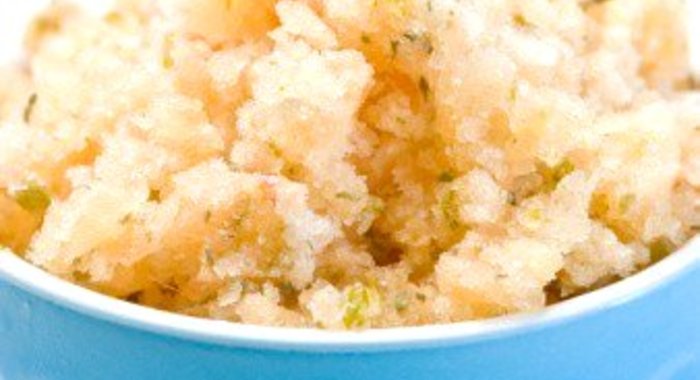 Легкий медово-апельсиновый шербет со специями