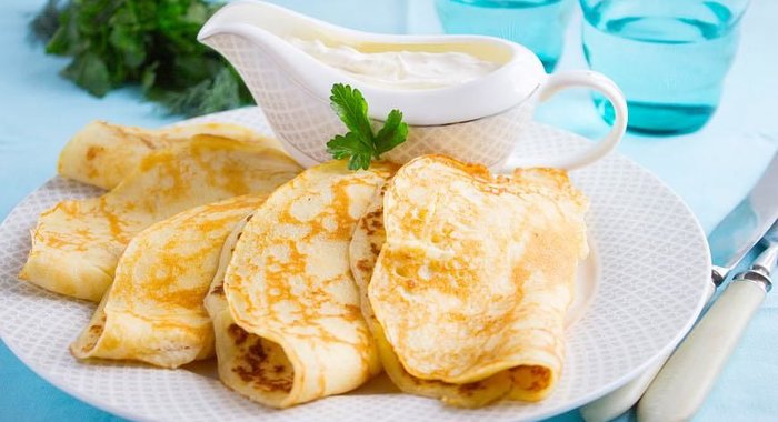 Блины из картофельного пюре