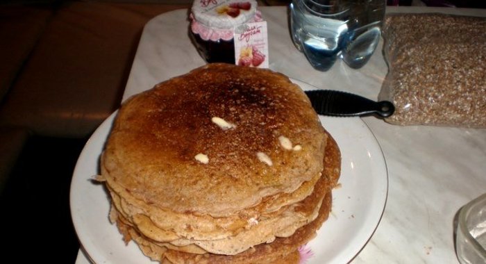 Диетические блины из гречневой муки