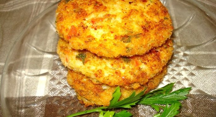 Рисовые котлеты