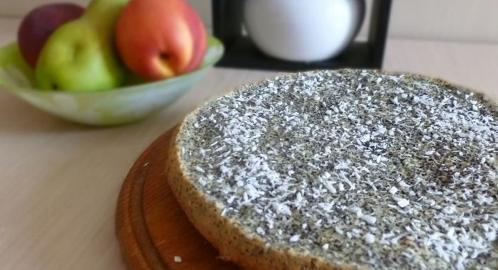 Сказочный маковый пирог