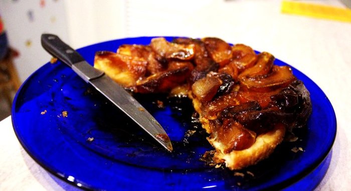 Тарт татен яблочный