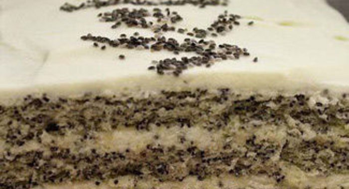 Маковый торт