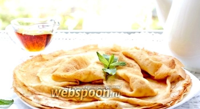 Амарантовые блинчики