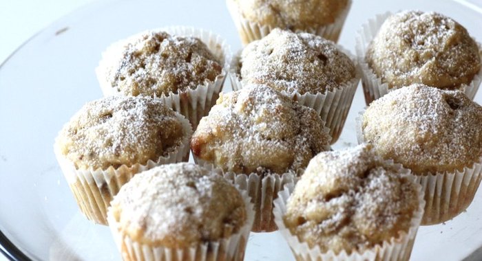 Банановые кексики