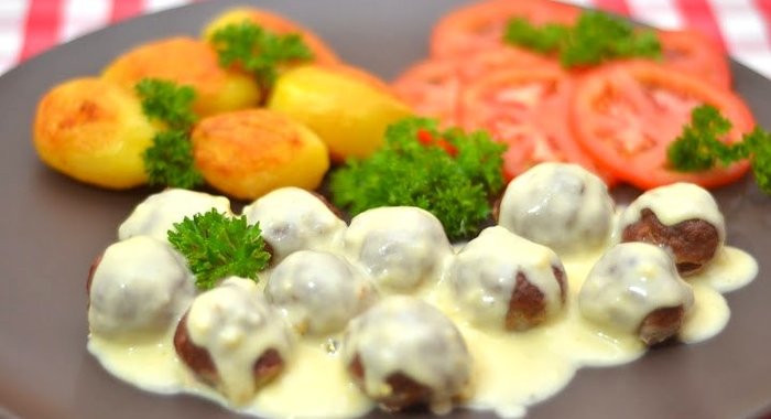 Сметанный соус для котлет