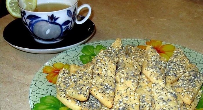 Печенье тающее во рту песочное с майонезом