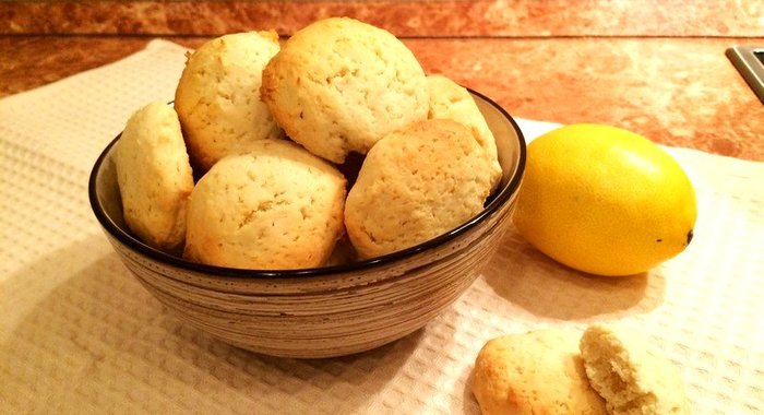 Мягкое лимонное печенье