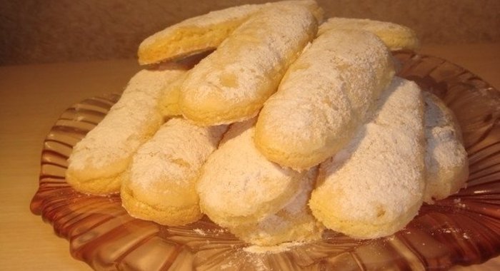 Бисквитное печенье «Савоярди»