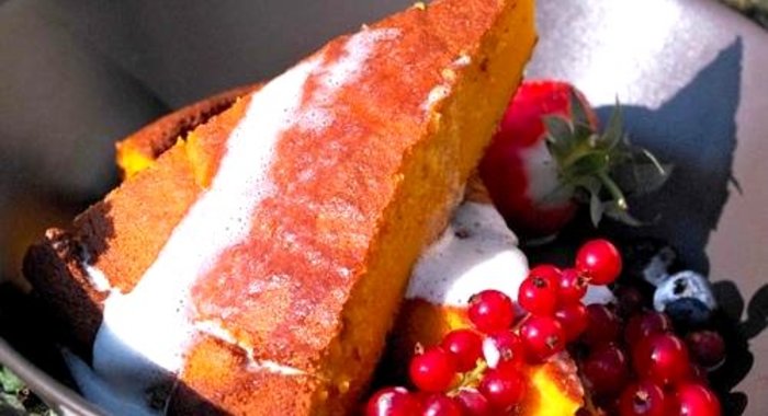 Морковный сладкий пирог