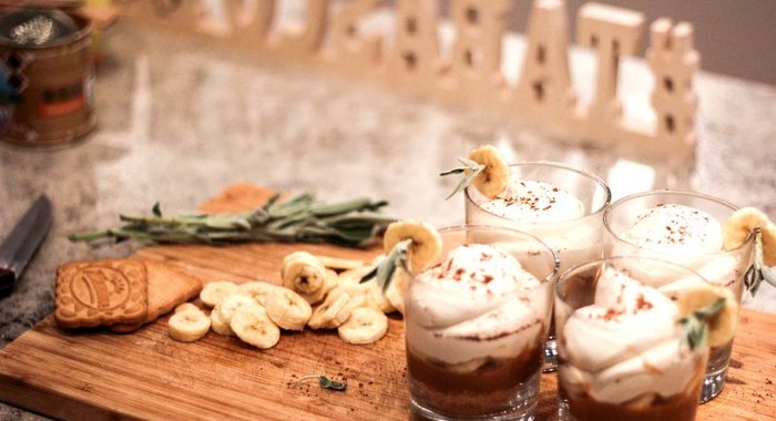 Баноффи пай c тоусом табаско хабанеро