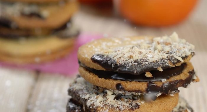 Печенье-сэндвичи