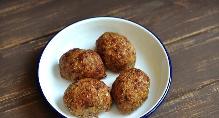 Куриные котлеты с капустой