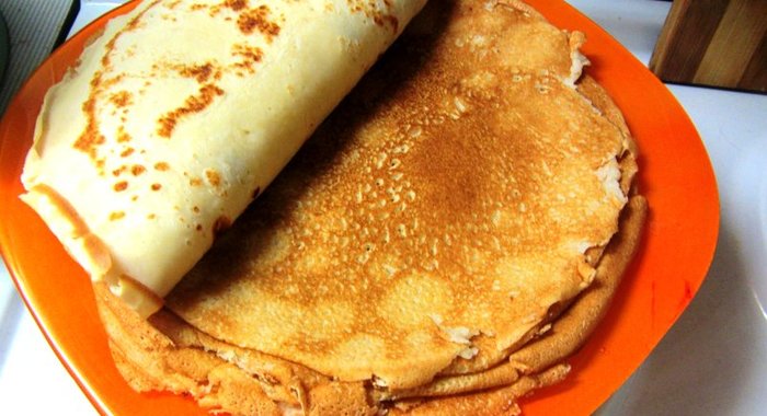 Блины сдобные