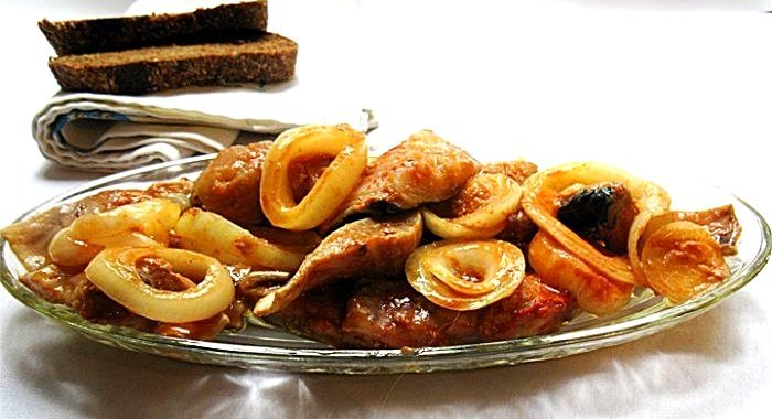 Селедка по-корейски