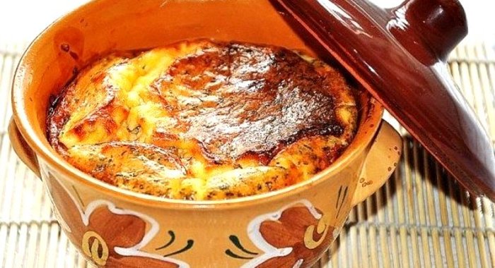 Запеканка из овощей в горшочке