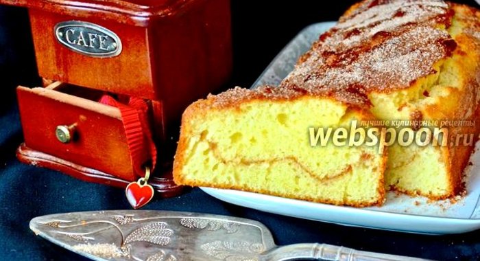 Кекс с корицей