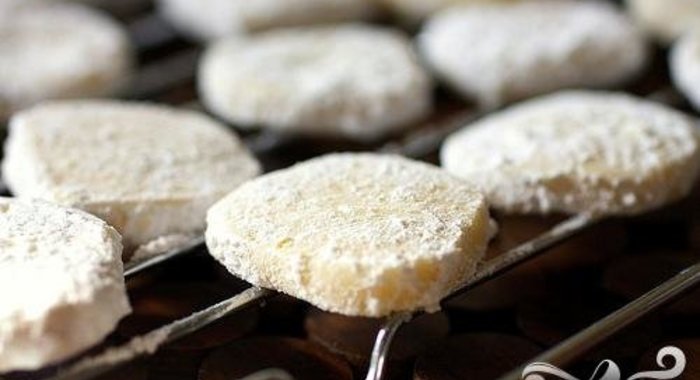 Печенье с лаймом и ванилью