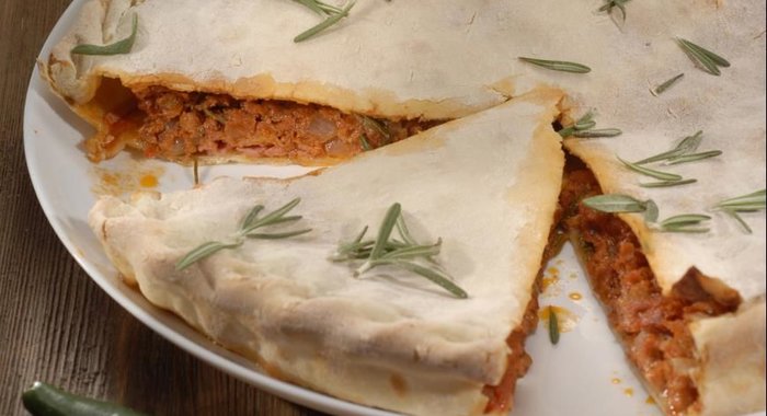 Итальянский мясной пирог