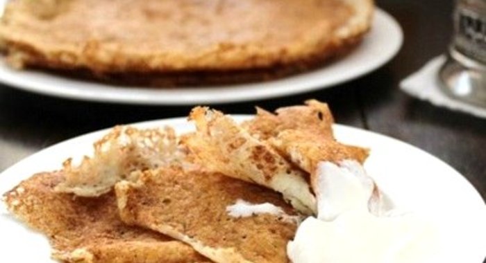 Блинчики из овсяных хлопьев