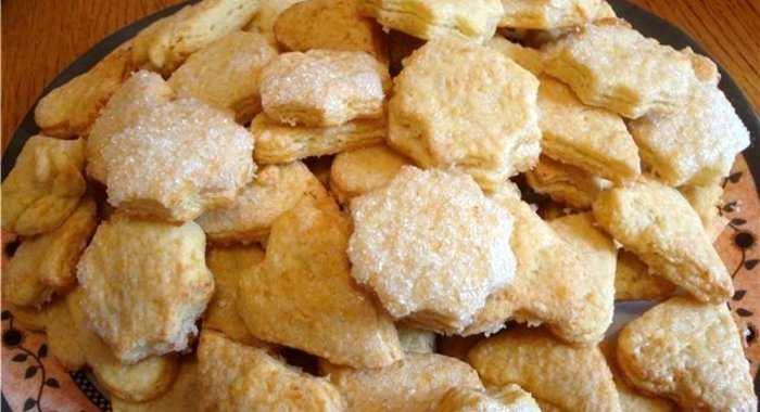 Нежное творожное печенье