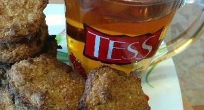 Овсяное печенье с яблоками