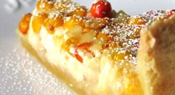 Пирог с облепихой