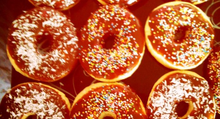 Пончики с глазурью (Dunkin donuts)