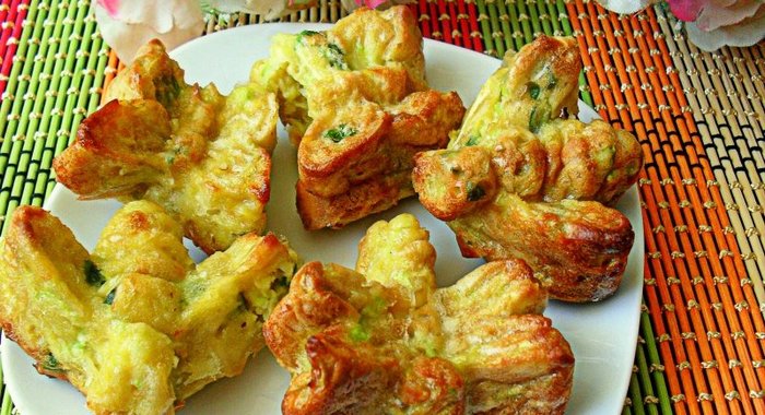 Закусочные кабачковые кексы