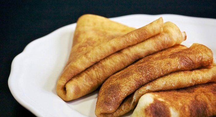 Блинчики на кефире