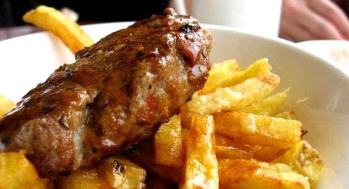 Баранина в микроволновке