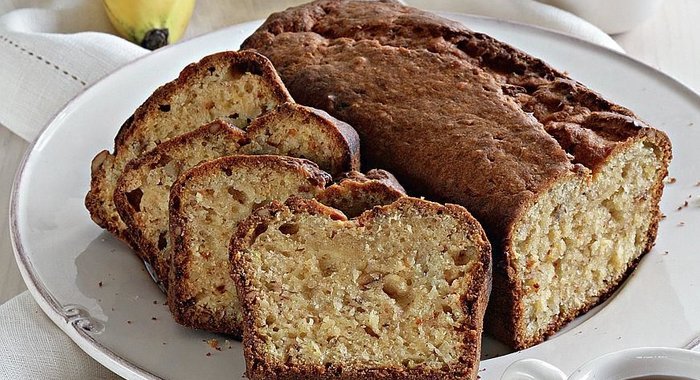 Кекс с бананами