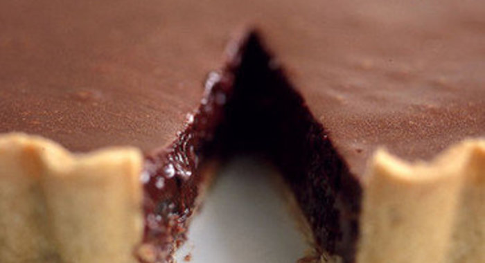 Торт из каштанов и шоколада