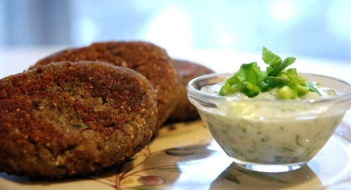 Гречневые котлеты с шампиньонами