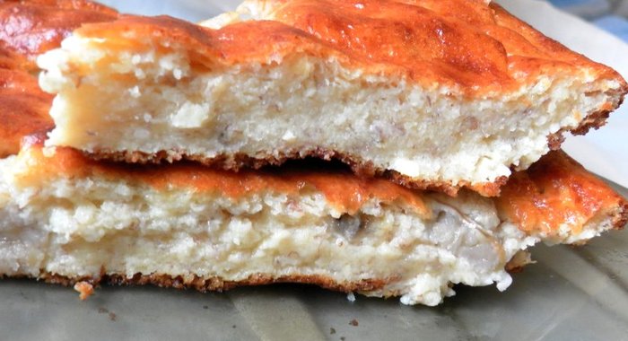 Воздушная творожно-банановая запеканка