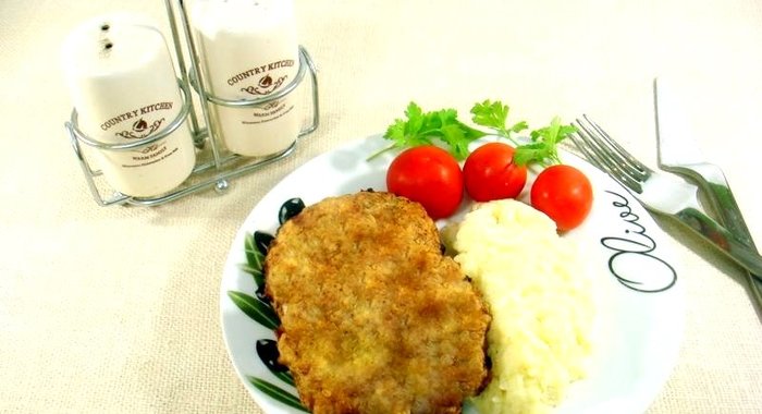 Котлеты с добавлением кабачка