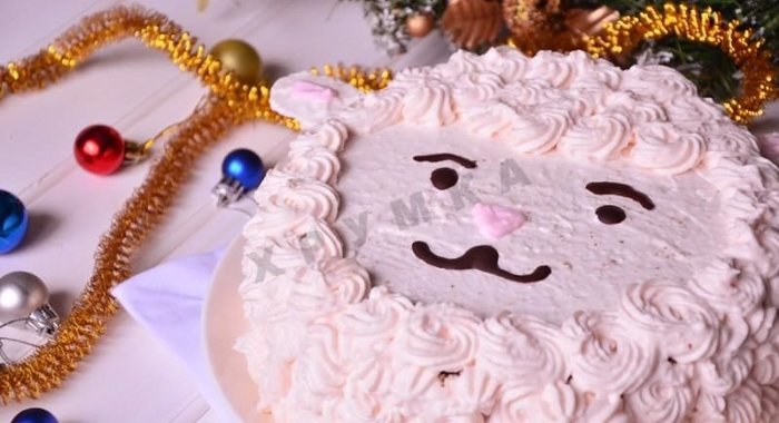 Торт Овечка