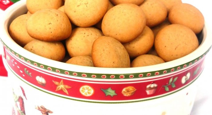 Датское рождественское печенье Pebbernodder