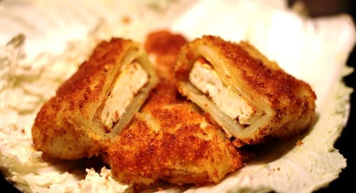 Шницель из капусты