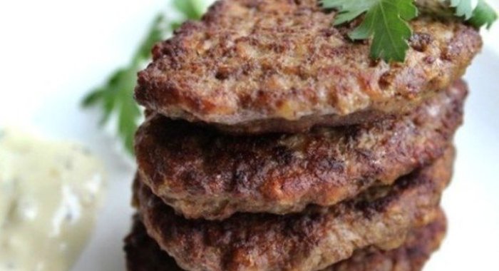 Печеночные котлеты без муки