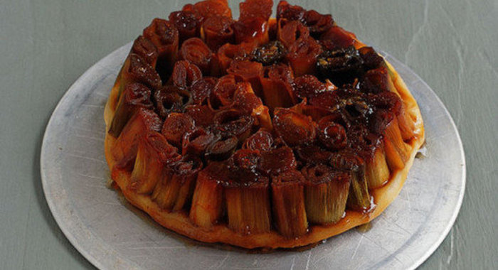 Пирог из лука-порея