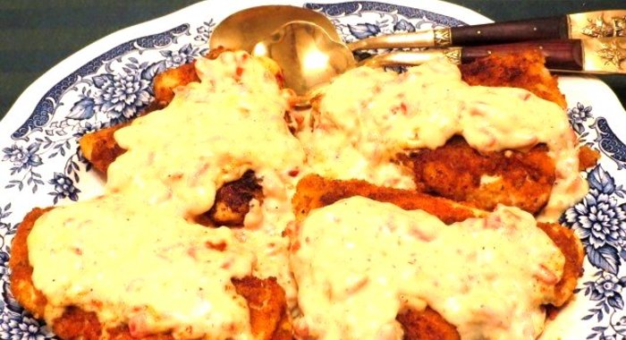 Котлеты под соусом