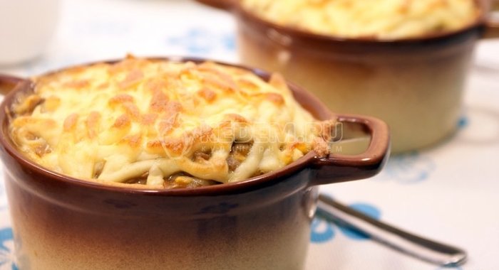 Запеканка из чечевицы