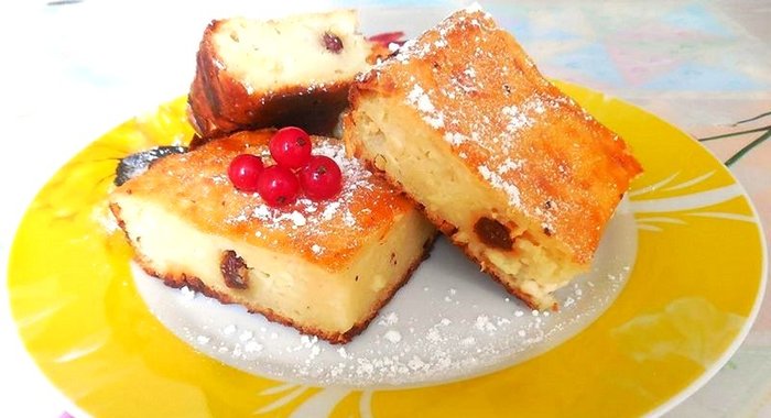 Запеканка с творогом