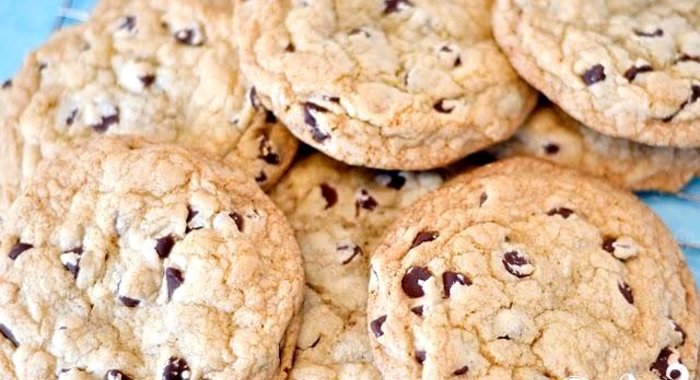 Печенье с шоколадом и ванилью