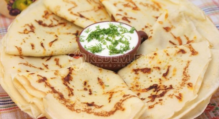 Блины сырные