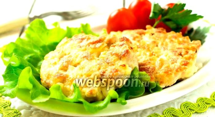 Рубленные котлеты из свинины